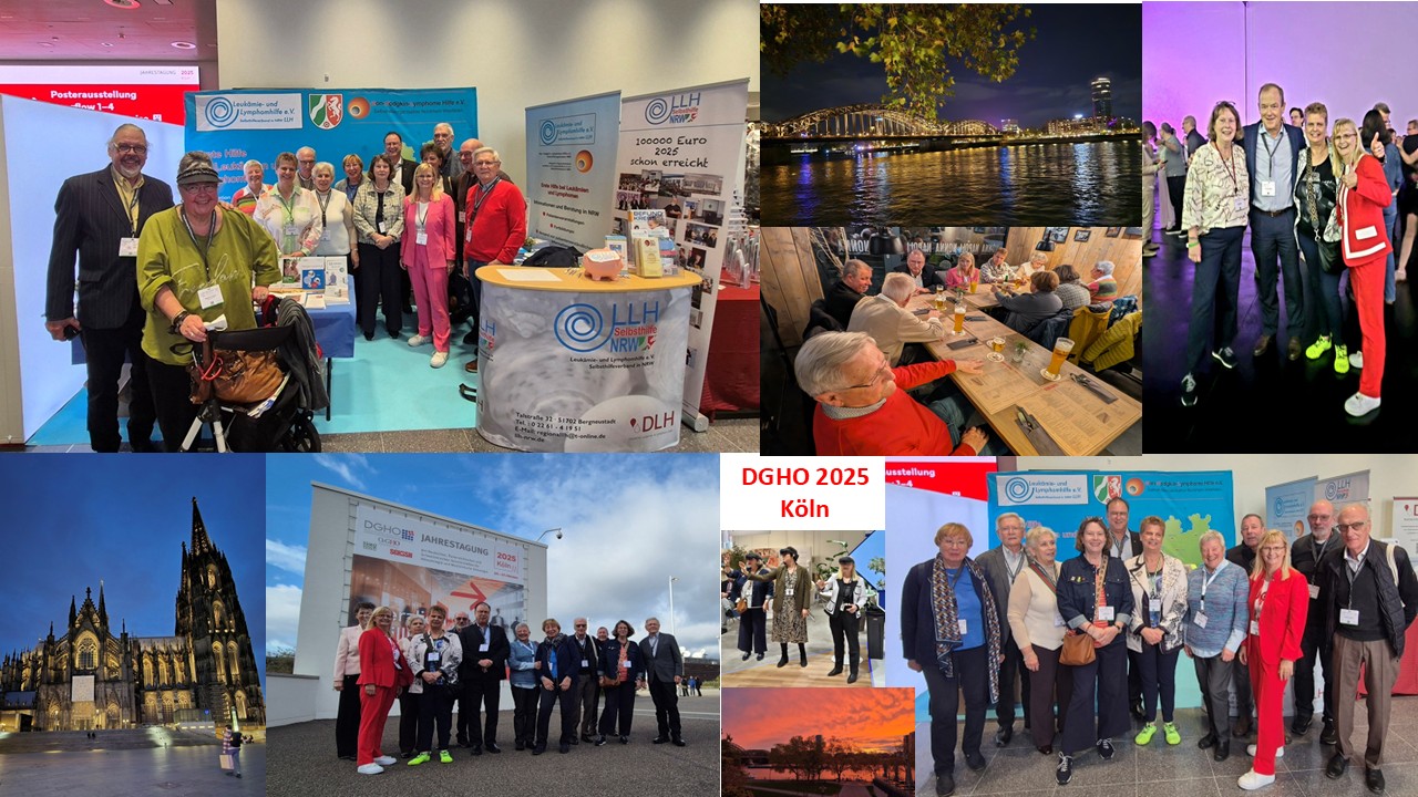 Ein Überblick zu verschiedenen Eindrücken von der Jahrestagung der DGHO 2025 mit Bild von Professor Hallek